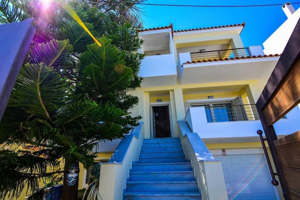 Aigli Luxurious Villa Kato Pitsa Exteriér fotografie