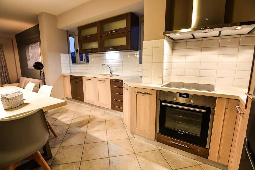 Aigli Luxurious Villa Kato Pitsa Exteriér fotografie