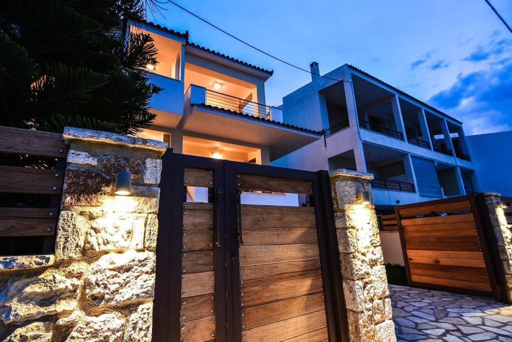 Aigli Luxurious Villa Kato Pitsa Exteriér fotografie